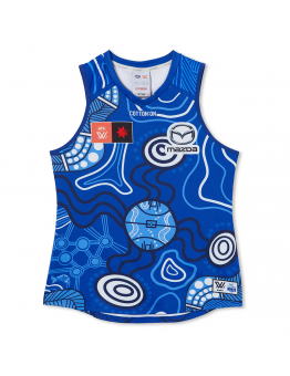 North Melbourne Kangaroos 2024 Indigenous Guernsey