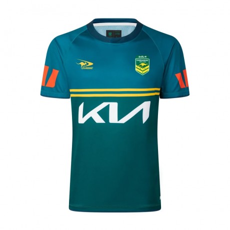 Australian Kangaroos Mens 2026 Classic Warm Up Shirt