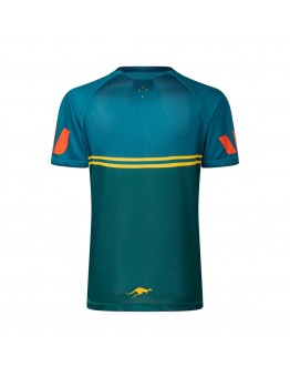 Australian Kangaroos Mens 2026 Classic Warm Up Shirt