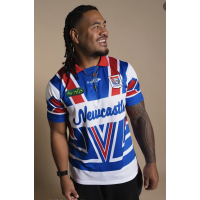 1996 Newcastle Knights Heritage Rugby League Jersey Mens