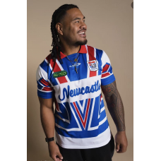 1996 Newcastle Knights Heritage Rugby League Jersey Mens