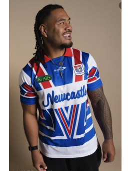 1996 Newcastle Knights Heritage Rugby League Jersey Mens