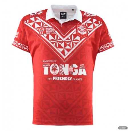 Tonga 2026 Mens Rugby League World Cup Home Jersey