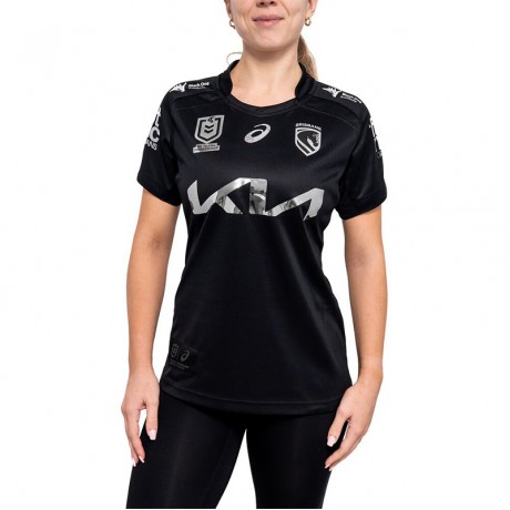 Brisbane Broncos 2026 Black Mental Health Jersey Womens