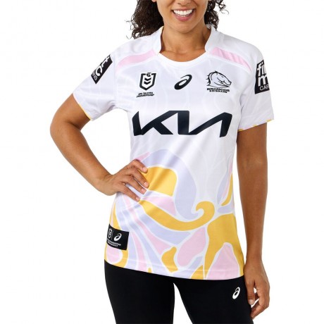 Brisbane Broncos 2025 Womens Alternate Rugby Jersey
