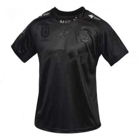 Brisbane Broncos 2025 Mens Black Charity Jersey