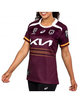 Brisbane Broncos 2025 Womens Home Rugby Jersey