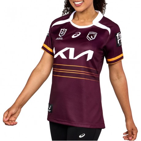 Brisbane Broncos 2025 Womens Home Rugby Jersey