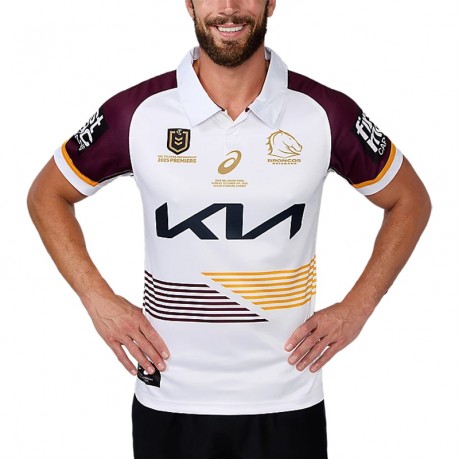 Brisbane Broncos 2025 Premiers Rugby Jersey Mens