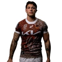 Brisbane Broncos Indigenous Rugby Jersey 2024 Mens