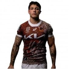 Brisbane Broncos Indigenous Rugby Jersey 2024 Mens
