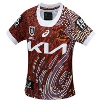 Brisbane Broncos Indigenous Rugby Jersey 2024 Kids