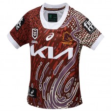 Brisbane Broncos Indigenous Rugby Jersey 2024 Kids