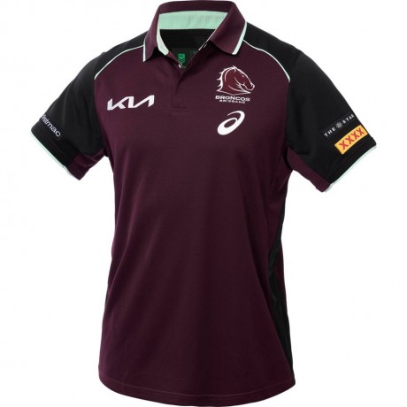 Brisbane Broncos 2025 Training Polo