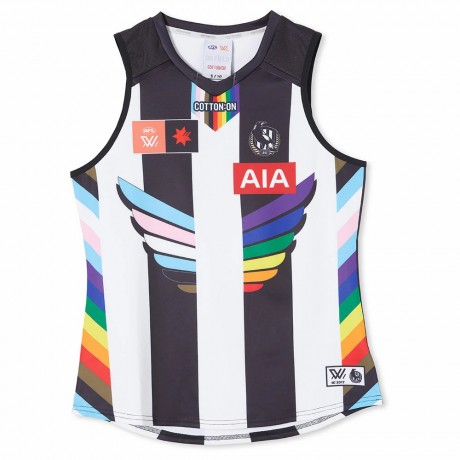 Collingwood Magpies Rugby Jersey Pride 2023 Edition