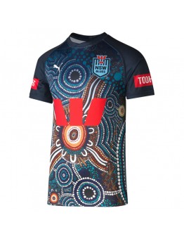 NSW Blues Mens Indigenous Rugby Jersey 2023