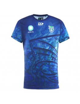 New Zealand Warriors Rugby Tee Warm Up 2025