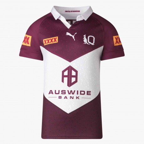 QLD Maroons 2023 Mens Pre-Match Jersey