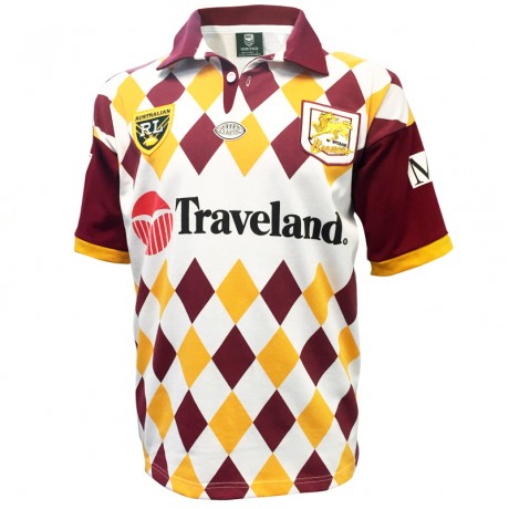 Brisbane Broncos Retro Rugby Jersey 1995