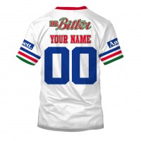 Auckland Warriors 1995 Men's Retro Away Rugby Jersey