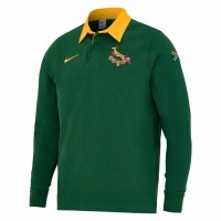 South Africa Springboks Rugby Long Sleeve Pique Polo 2025 Mens