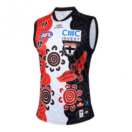 St Kilda Saints 2025 Indigenous Guernsey