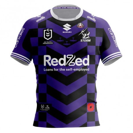 Melbourne Storm 2025 Anzac Jersey